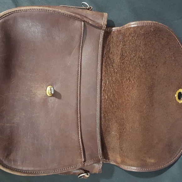 Vintage Brown Leather Bag - Picture 8 of 8
